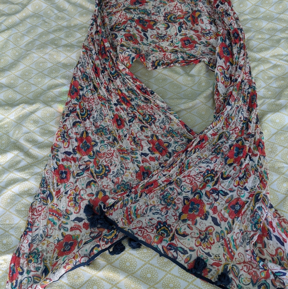 Floral scarf